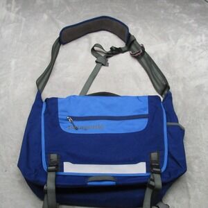 Patagonia Messenger Bag Unisex One Size Blue Half Mass Crossbody Padded Laptop